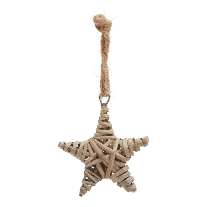 The Noel Collection Wicker Star Tree Dration
