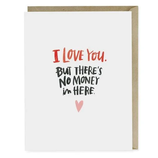 There’s No Money in Here
