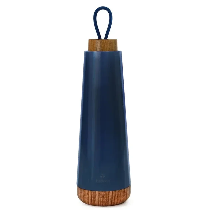 THERMOFLASCHE MIT SILIKONGRIFF MARINEBLAU 500 ml – CHIC-MIC