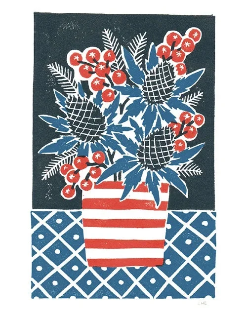 Thistle & Berries Pack of 5 Christmas Cards