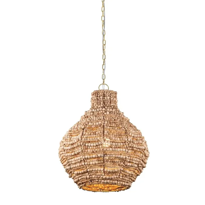 Tiana Pendant In Aged Brass Color