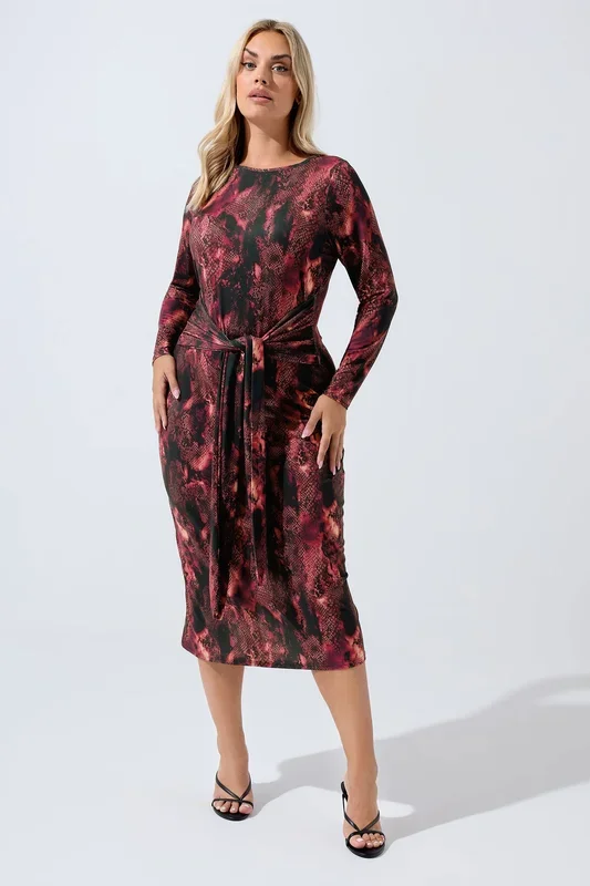 Tie Front Dress