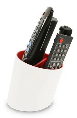 Tilt Remote Tidy White and Red
