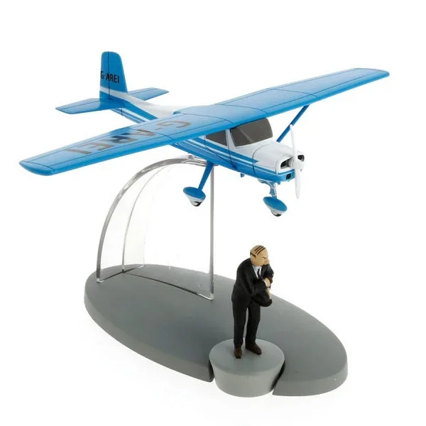 Tintin Dr Muller’s Blue Plane From The Black Island