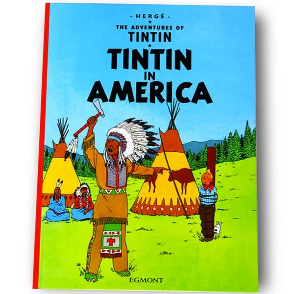 Tintin In America Softback Book