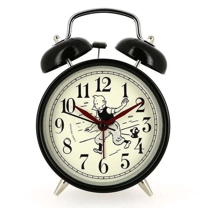 Tintin Running Alarm Clock