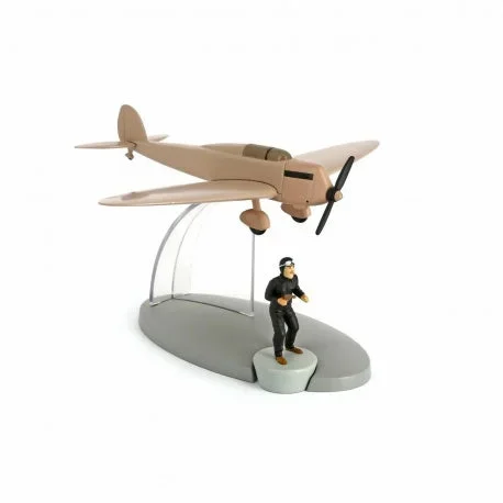 Tintin The Counterfeiter’s Beige Plane From The Black Island