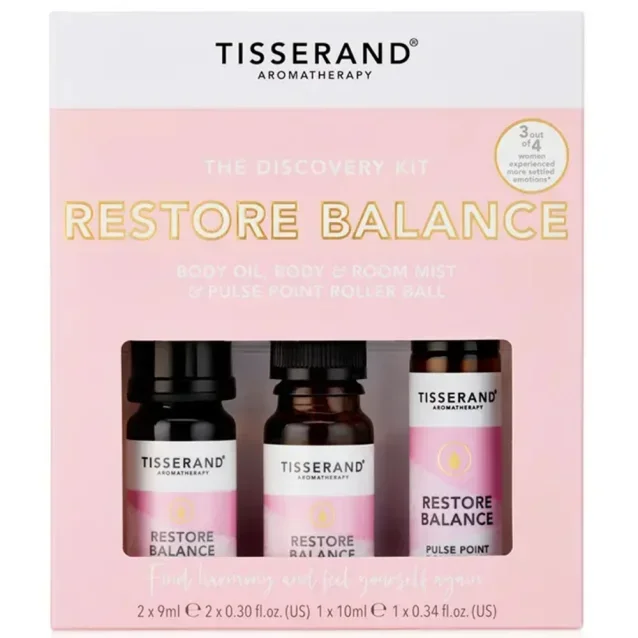 Tisserand Restore Balance Discovery Kit