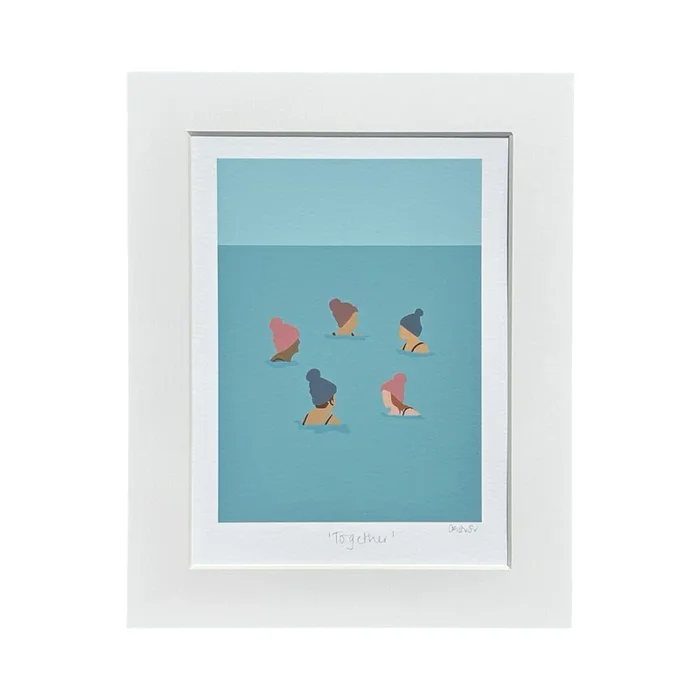 Together Swimmer Print