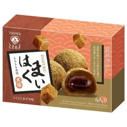 Tokimeki Mochi Black Sugar Red Bean 210g