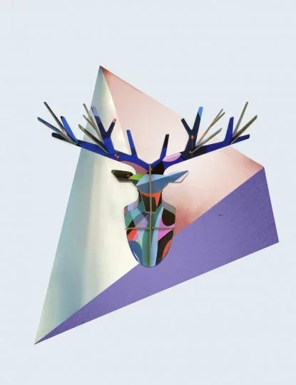Totem Wall Decoration Enchanted Deer – Berries