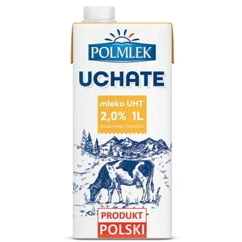 Uchate UHT-Milch 2,0 % Polmlek 12x1l