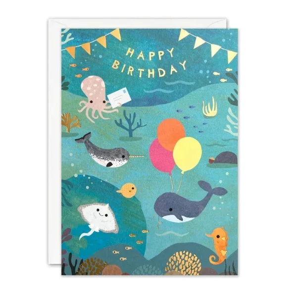Under the Sea Children’s Birthday Card