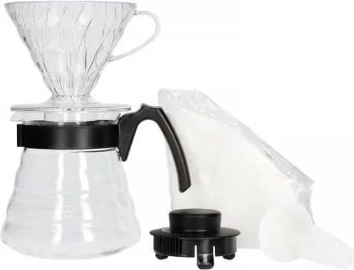 V60 Kaffeebrühset (Tropfer + Server + Filter) – HARIO