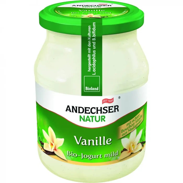 Vanillejoghurt 3,7% BIO 500 g ANDECHSER NATUR