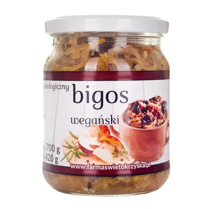 Vegan bigos BIO 420 g – BAUERNHOF ŚWIĘTOKRZYSKA