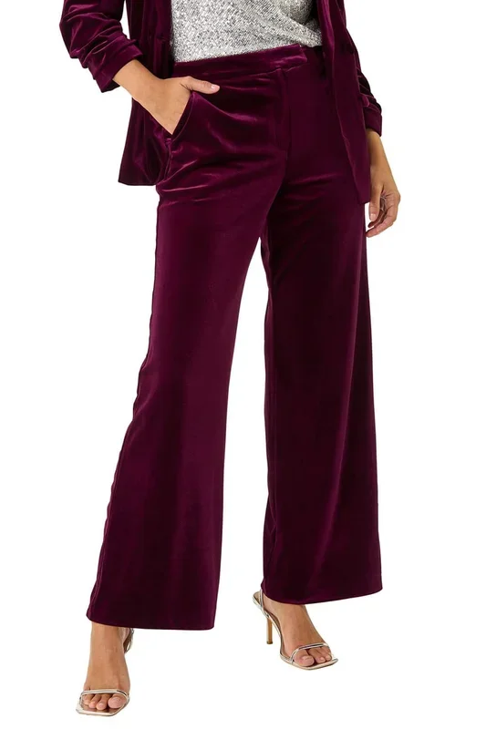 Velvet Full Length Trousers