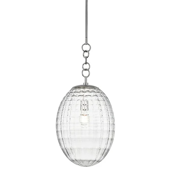Venice Pendant In Polished Nickel Color