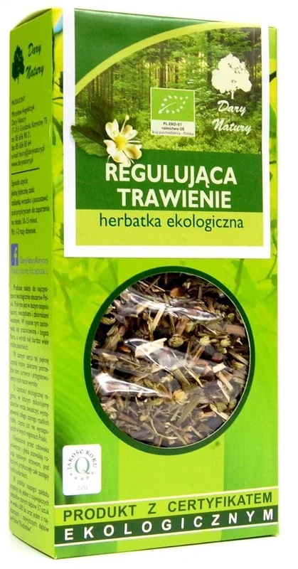 Verdauungsregulierender Tee BIO 50 g – GESCHENKE DER NATUR