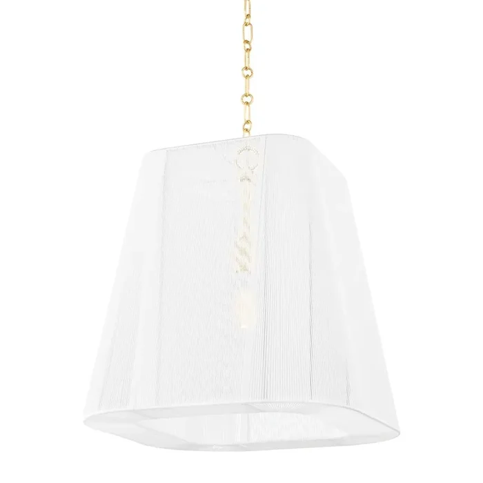 Verona Beach Pendant In Aged Brass Color