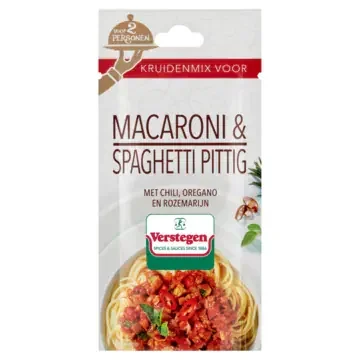 Verstegen Spicy macaroni and spaghetti seasoning mix