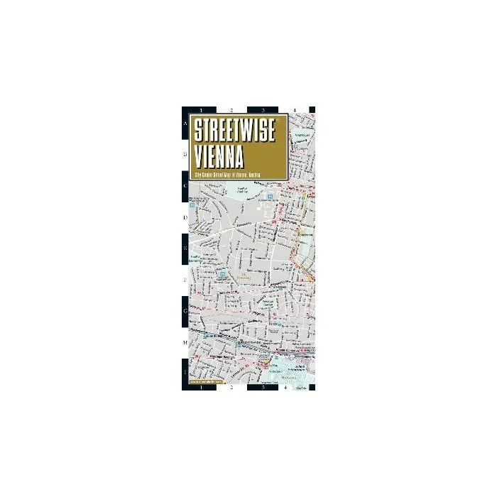 Vienna Street Map Laminated