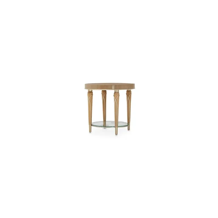 Villa Cherie End Table – Caramel