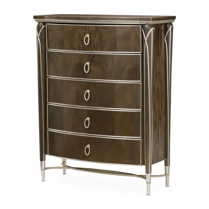 Villa Cherie Highboy Chest – Hazelnut