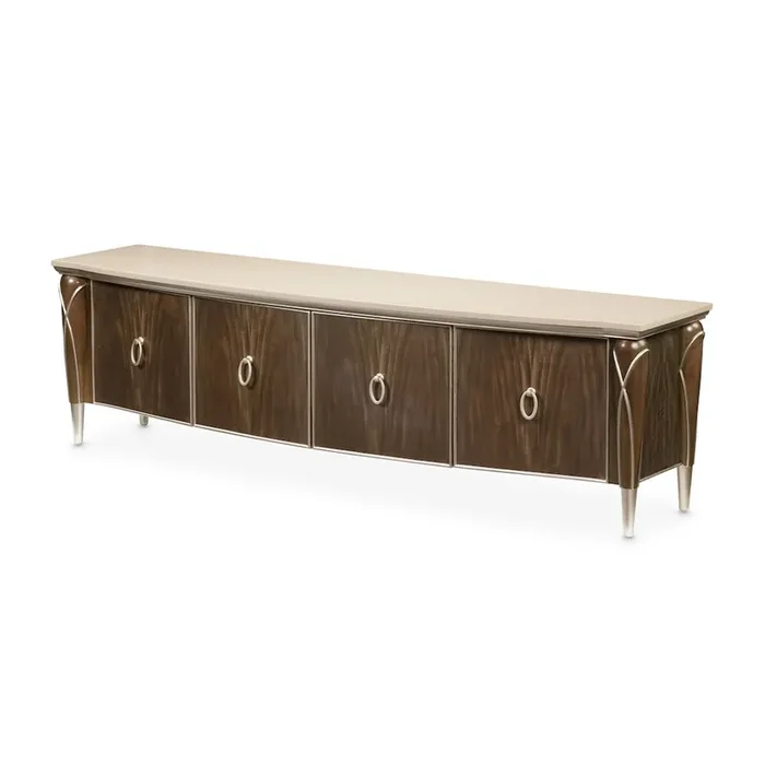 Villa Cherie Media Cabinet – Hazelnut