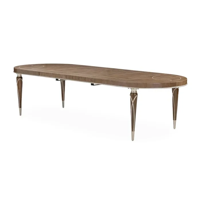Villa Cherie Oval Dining Table – Hazelnut