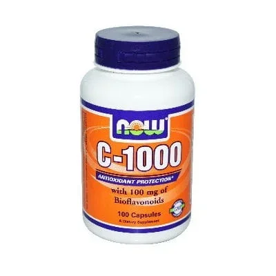 Vitamin C – 1000 100 Kapseln NOW FOODS