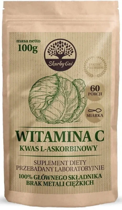 Vitamin C aus Kohl L-Säure – Ascorbic 100g GAI TREASURES