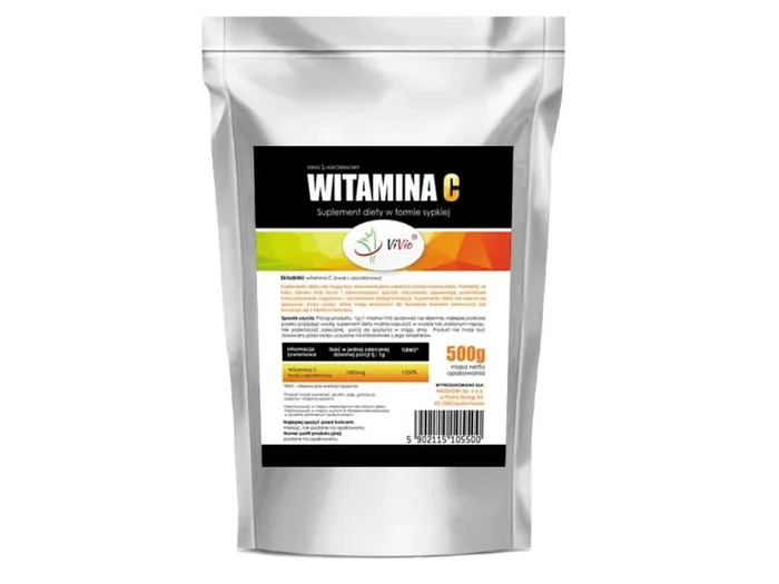 Vitamin C (L – Ascorbinsäure) 500 g Nahrungsergänzungsmittel – VIVIO