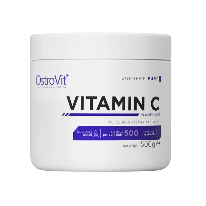 Vitamin C-Pulver L-Säure – Ascorbin 100 % Vitamin C 500 g OSTROVIT