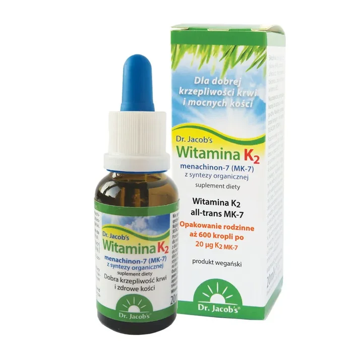 Vitamin K2 MK7 80 μg Tropfen K2 – MK7 20 ml DR. JAKOBS