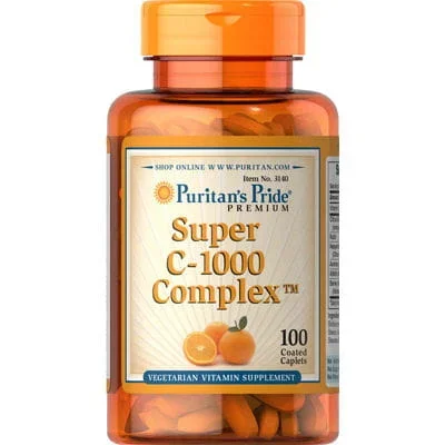 Vitamin Super C – 1000 Komplex 100 Tabletten PURITAN’S PRIDE