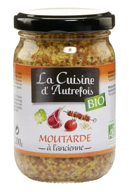 Vollkornsenf BIO 200 g – LA CUISINE D AUTREFOIS