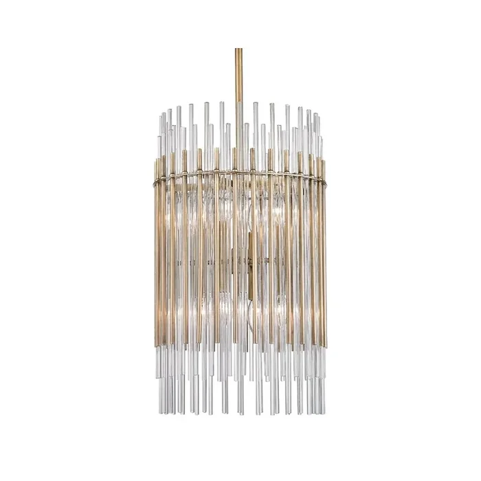 Wallis Pendant In Aged Brass Color