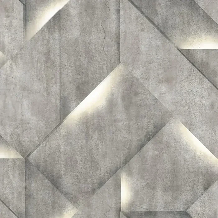 Wallpaper ‘Onyx’ in Dark Grey