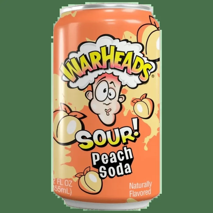 Warheads Sour Soda Peach 330 g