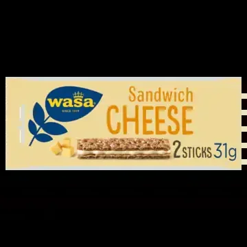 Wasa Cheese sandwich