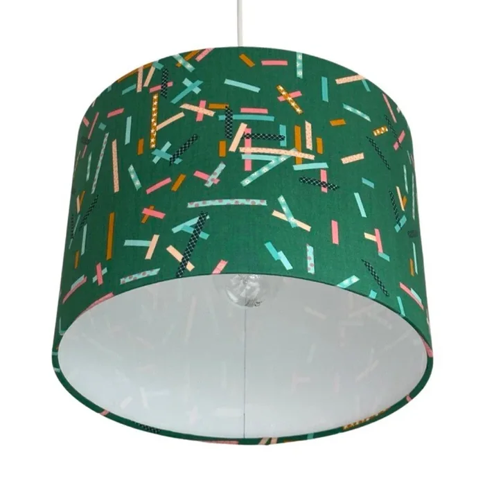 Washi Drum Lampshade