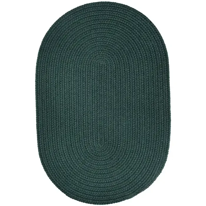 WearEver Spruce Green Poly 2X3 Oval