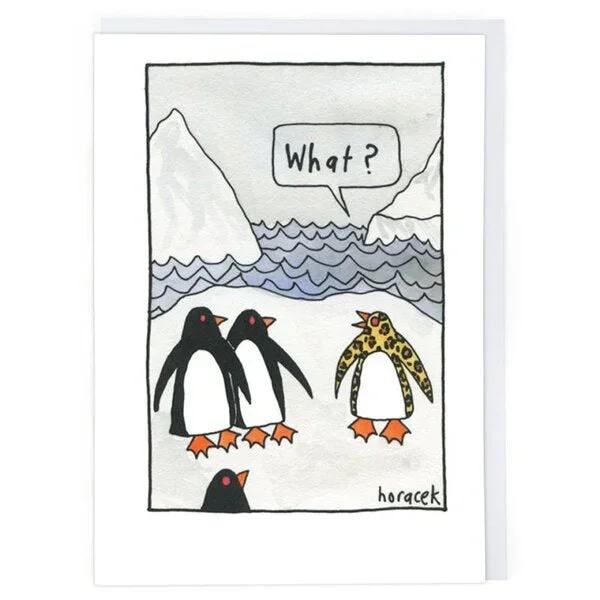 What? Penguin Card