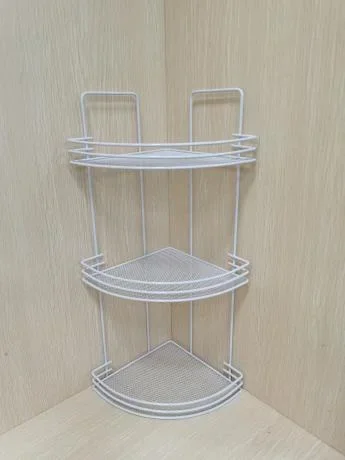 White Corner Rack 3 Tier