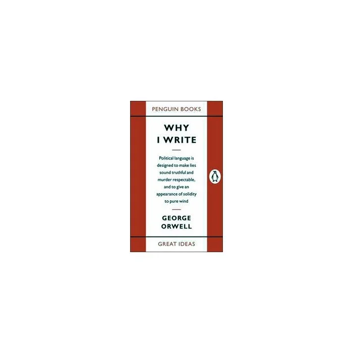 Why I Write
