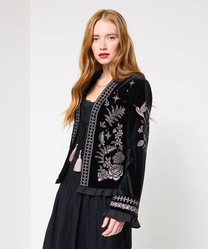 Wide Sleeve Boho Jacket