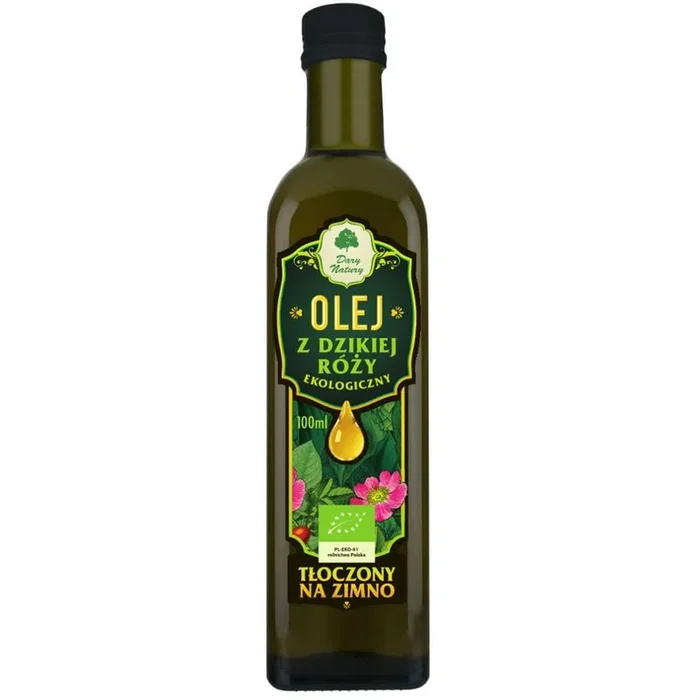 Wildrosenkernöl nativ BIO 100 ml – GESCHENKE DER NATUR