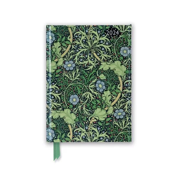 William Morris: Seaweed 2024 Luxury Diary