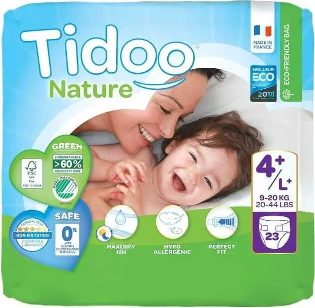 Windeln Gr. L + 9 – 20 kg (23 Stück) – TIDOO